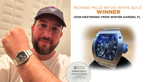 Prize won by John Kryzminski