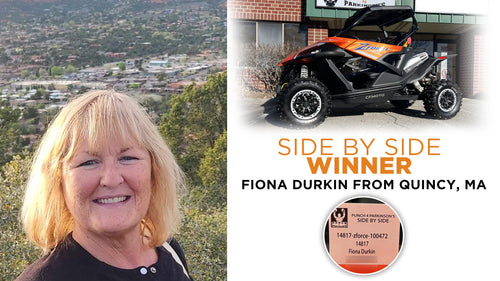 Prize won by Fiona Durkin