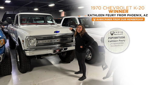 Prize won by Kathleen Feury