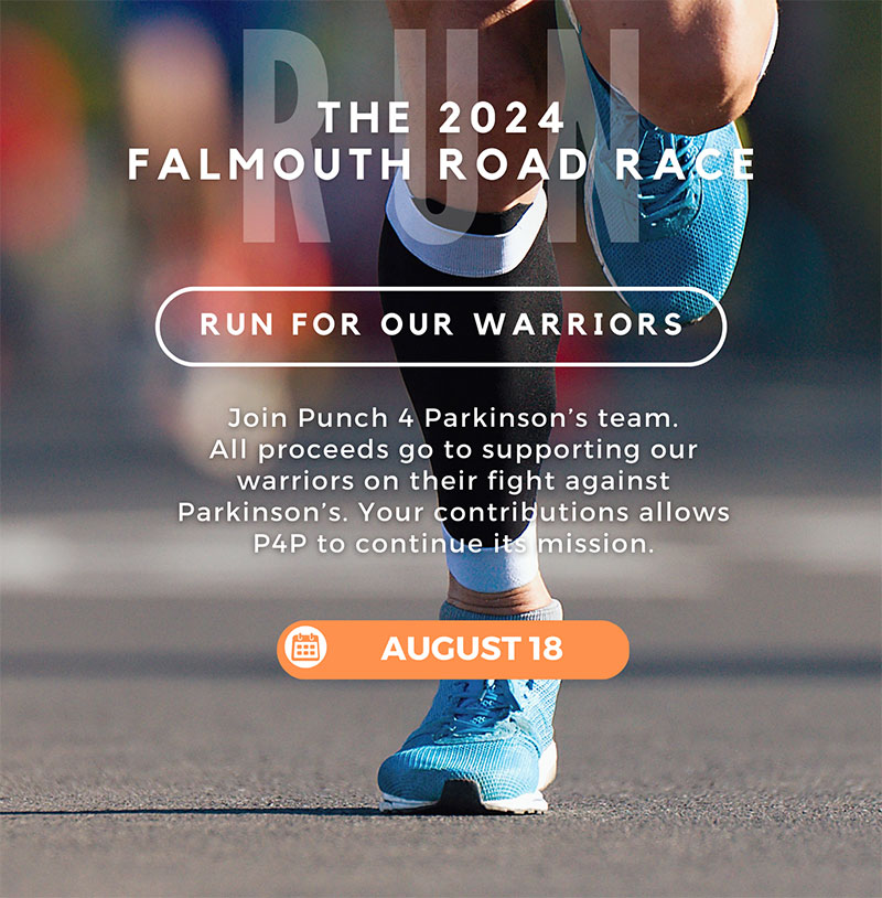 2024 Falmouth Road Race Punch 4 Parkinson's